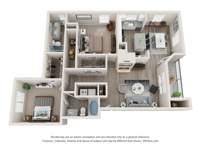Unit 2434 2434 floor plan